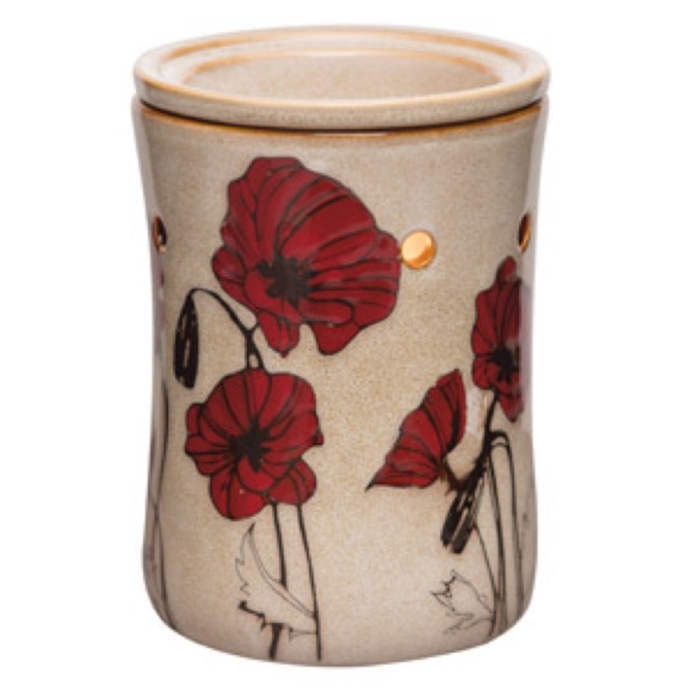 Scentsy Field of Poppies Warmer (final
Price drop)